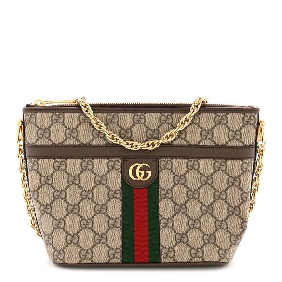 Gucci Gg Supreme Web Ophidia Chain #228020G15B